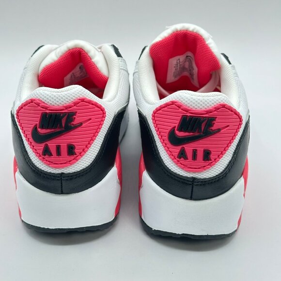 Women’s Nike Air Max 90 White-Light Silver-Aster Pink  DH8010-105 Size 5.5 - Picture 6 of 12